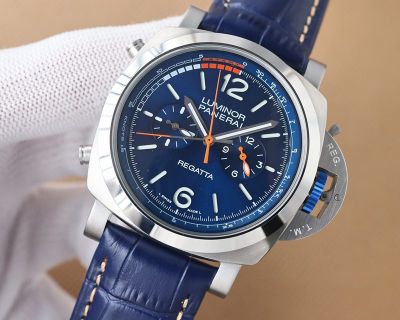 Panerai Submersible 47MM Steel 2555 Automatic Movement Blue Watch